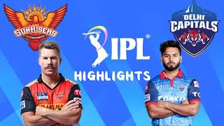 IPL 2021- DC Vs SRH Highlights - Highlights In Hindi IPL Highlights 2021 SRH vs DC Full Highlights.