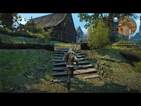 Find a way into the var Attre villa, Broken Flowers Quest - Witcher 3: Wild Hunt