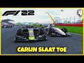 Carlin slaat meedogenloos toe in Silverstone! | F1 22 Driver Career Mode #4