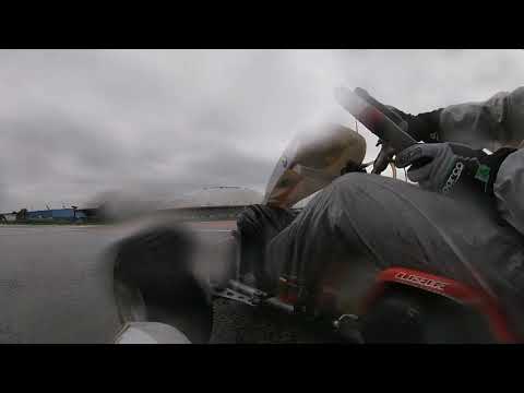 Adria Karting Raceway, Onboard 60 mini with the Rain!!!