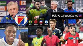Fred on the Haiti vs Brazil draw, the Selection can fight to qualify, has the best 3rd chance to ...