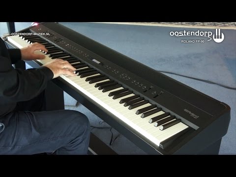 Roland FP-90 WH stagepiano 