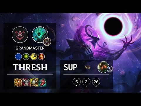 Thresh Support vs Nautilus - EUW Grandmaster Patch 11.10