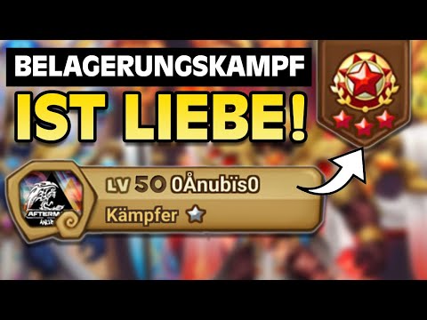 SO SIEHT EIN G3-BELAGERUNGSKAMPF ACCOUNT AUS - Account Showcase Anubis (Summoners War Deutsch)