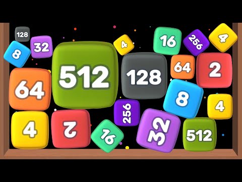 CUBE 2048 - Colorful Blocks Merge (2048 Games Android) 2048 Tile Drop & Merge! Old Game but Good