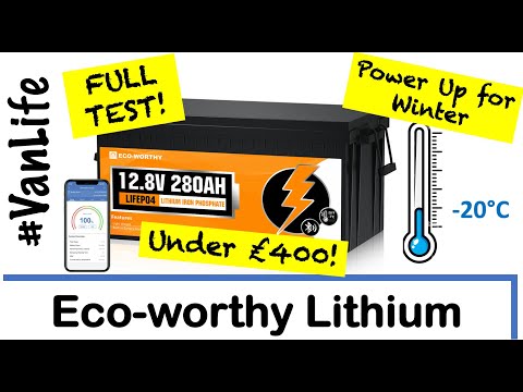 Power Up! with 280 AH Lithium Battery for under £400 from Ecoworthy - Full Test Review