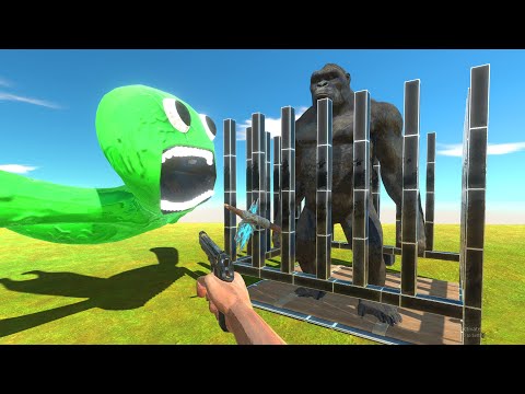 Help Jumbo Josh Rescue King Kong - Animal Revolt Battle Simulator