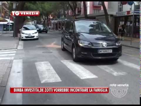 26/06/2014 - BIMBA INVESTITA, DE ZOTTI VORREBBE INCONTRARE LA FAMIGLIA