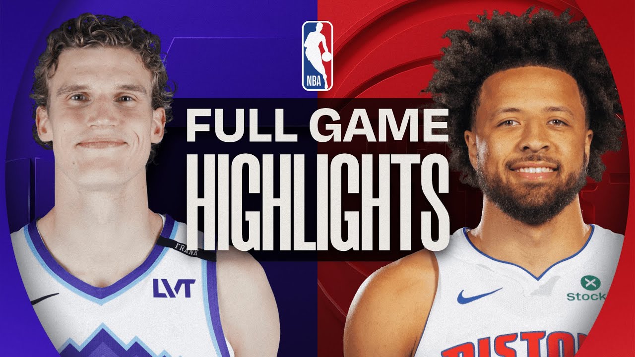 JAZZ at PISTONS | FULL GAME HIGHLIGHTS | November 5, 2025