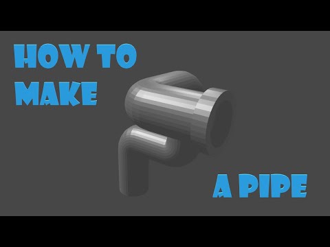 HOW TO MAKE A PIPE | BLENDER