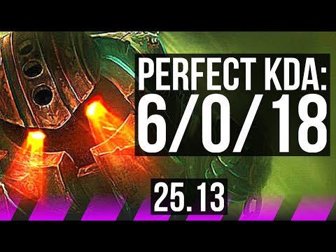 NAUTILUS & Lucian vs SHACO & Senna (SUP) | 6/0/18, Dominating | KR Master | 25.13