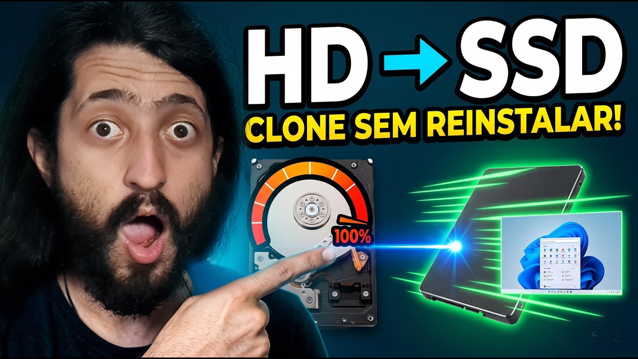 Como clonar seu HD para um SSD (o Software mais fácil do mercado!)