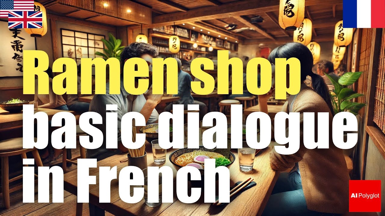 Ramen shop basic dialogue in French | Japan travel | Travelers Must-Know episode artwork