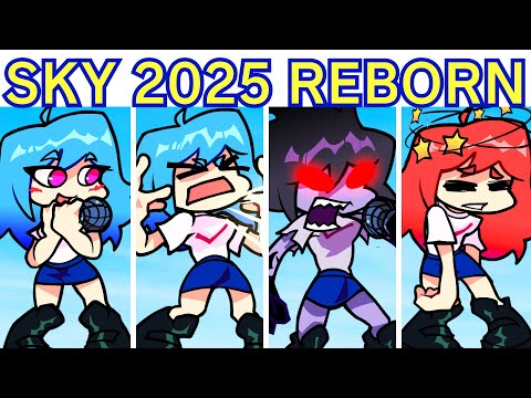 FNF VS SKY ALL PHASES (Sky: REBORN) (SKY 2025 REMAKE) FANMADE