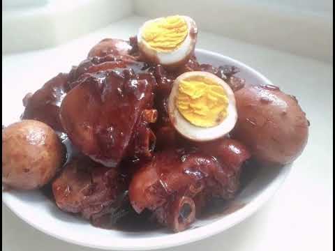 #HOW I COOK BRAISED PORK TROTTER# CHINESE RECIPE#SO YUMMY!