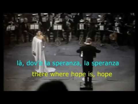 La Wally aria from Diva with subtitles