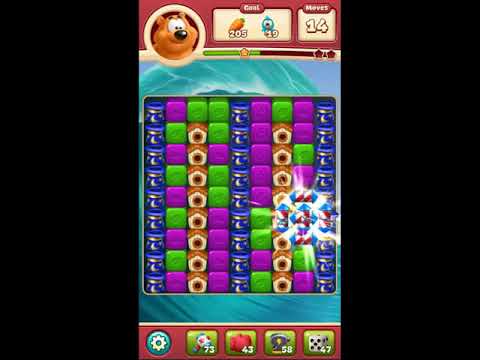 Toon Blast Level 2915 - NO BOOSTERS 🐻🐺🐱 | SKILLGAMING ✔️