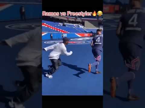 Ramos vs Freestyler 😁 #shorts #ramos #football