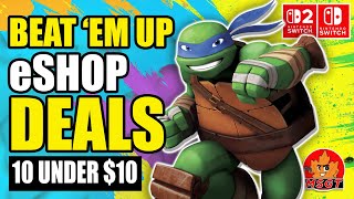 This eSHOP SALE SLAPS! Top 10 Nintendo Switch & Switch 2 BEAT 'EM UP Games UNDER $10 On Now