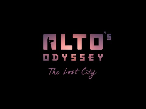 Alto's Odyssey: The Lost City  Now Available on Apple Arcade