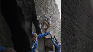 Video thumbnail of Captain Birdseye, 8a. Peak District