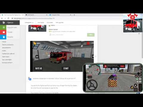 Fire Truck And Fire Fighter Si Video
