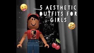 Roblox Brown Hair Outfits Th Clip - 5 aesthetic outfits for girls roblox its the gamers