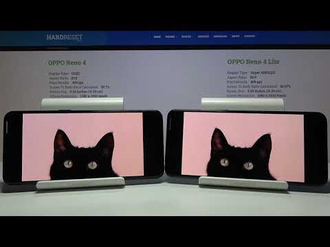 Display Comparison OPPO Reno 4 & OPPO Reno 4 Lite – Screen Quality Test