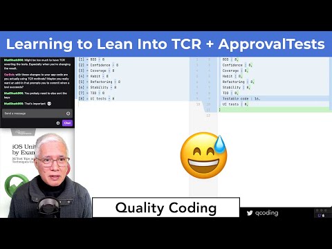 Learning to Lean Into TCR + ApprovalTests (Live Coding) thumbnail