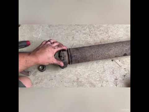 2001 F-350 Rear pinion seal and driveshaft support bearing replacement