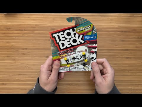 Tech Deck Unboxing - Blind Throwback Series