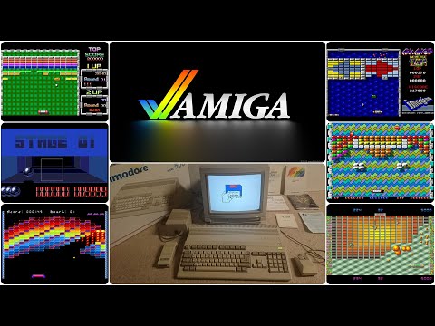 Borsuk Retro Gry TV: AMIGA - Przegląd Gier z Gatunku ARKANOID / BREAKOUT
