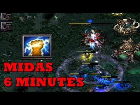DOTA Arc Warden - Zet MIDAS 6 MINUTES BEYOND GODLIKE