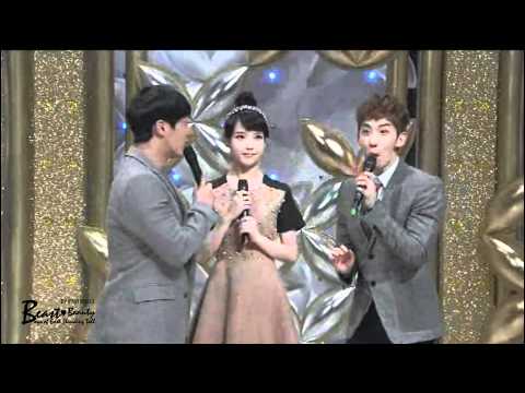 111113 BEAST Gikwang & Jokwon & IU MC - Don't touch my IU #2 @ INKIGAYO