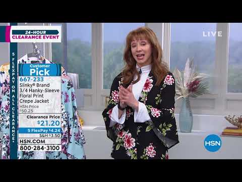 HSN | Slinky Brand Fashion Clearance 01.31.2020 - 11 PM