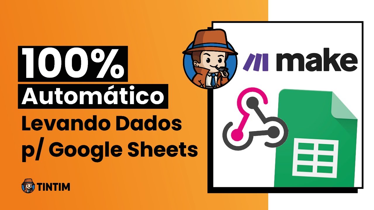 [TINTIM] 100% AUTOMÁTICO - Conversas de WHATSAPP para o Google Sheets c/ Webhook do Tintim + Make