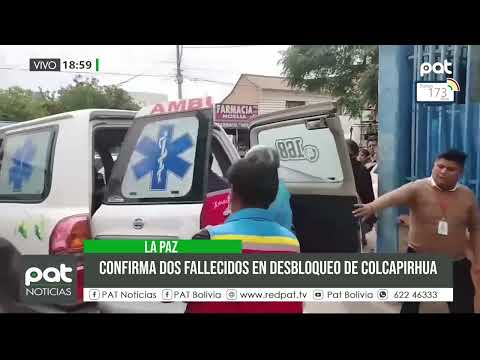 Defensor del pueblo confirma dos fall3cidos por 4rmas de fuego en Colcapirhua