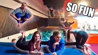 24HR SUPER TRAMPOLINE PARK TO OURSELVES (BOYS VS. GIRLS)