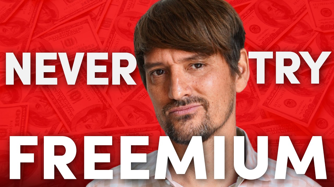 Freemium as a Pricing Strategy is DISASTROUS (unless...)