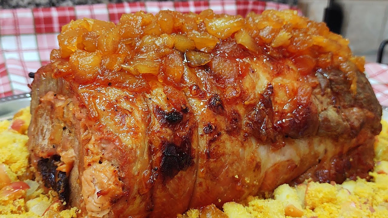 COMO FAZER O MELHOR LOMBO RECHEADO  DE NATAL DO MUNDO ESPECIAL DE NATAL🥂🍽🌲