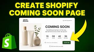 How to Setup Coming Soon Page on Shopify (Step-by-Step)
