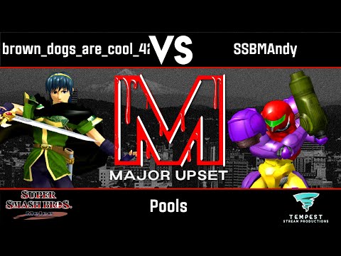 brown_dogs_are_cool_42 (Marth) vs SSBMAndy (Samus) - Pools - MAJOR UPSET