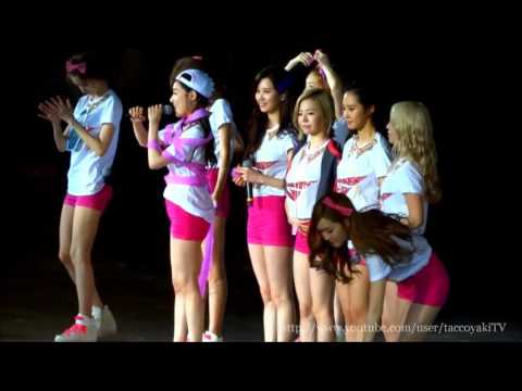 Fancam 130721 Ending talkYuri focus + Happy BD to Tiffany @ SNSD World Tour in Taipei HD
