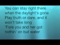 Water-Brad Paisley (Lyrics on screen)