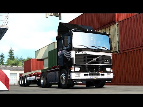 ETS2 1.33 open beta Volvo F16 Travemünde - Mannheim