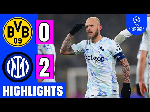 Borussia Dortmund vs Inter Milan 0-2 | Highlights | Dimarco Freekick | UCL 2025-26 | Andy Diouf Goal
