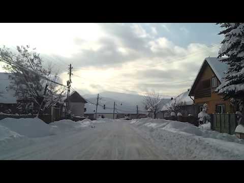 Romanian roads, in winter - DJ138, Gheorgheni - Zetea - Odorheiul Secuiesc * 2012.12.13