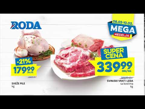 Roda I Mega nedelja 8.02 - 10.02.2019.