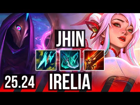 JHIN vs IRELIA (TOP) | KR Diamond | 25.24
