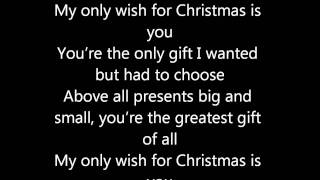 Jessica Simpson-My Only Wish lyrics on screen